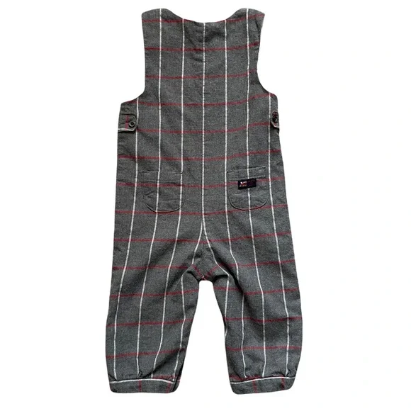 JANIE & JACK | Train Overalls + Matching Socks - Picture 4 of 6